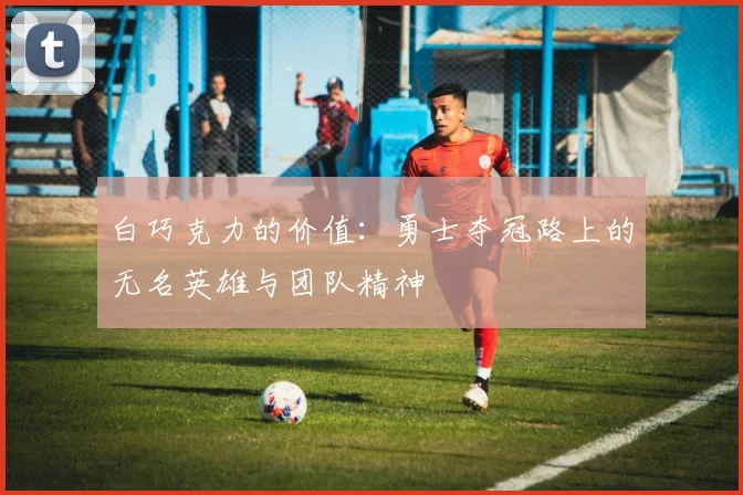 白巧克力的价值：勇士夺冠路上的无名英雄与团队精神